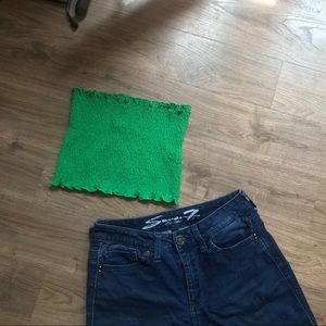 Green Tube Top SOLD